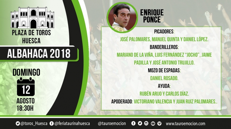 CUADRILLA PONCE HUESCA