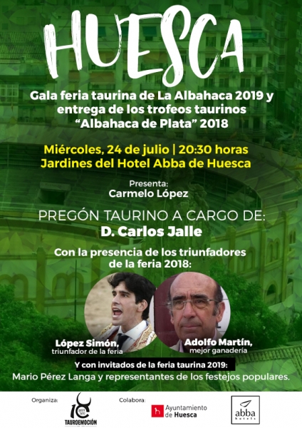GALA TAURINA HUESCA 2019