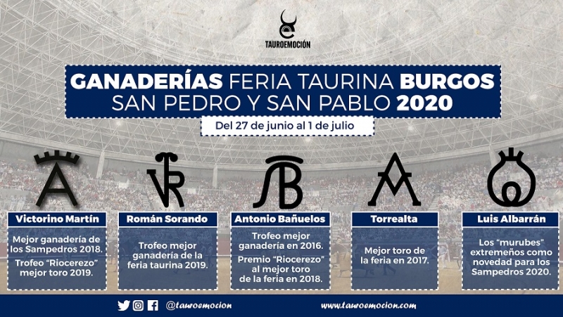 GANADERÍAS BURGOS 2020