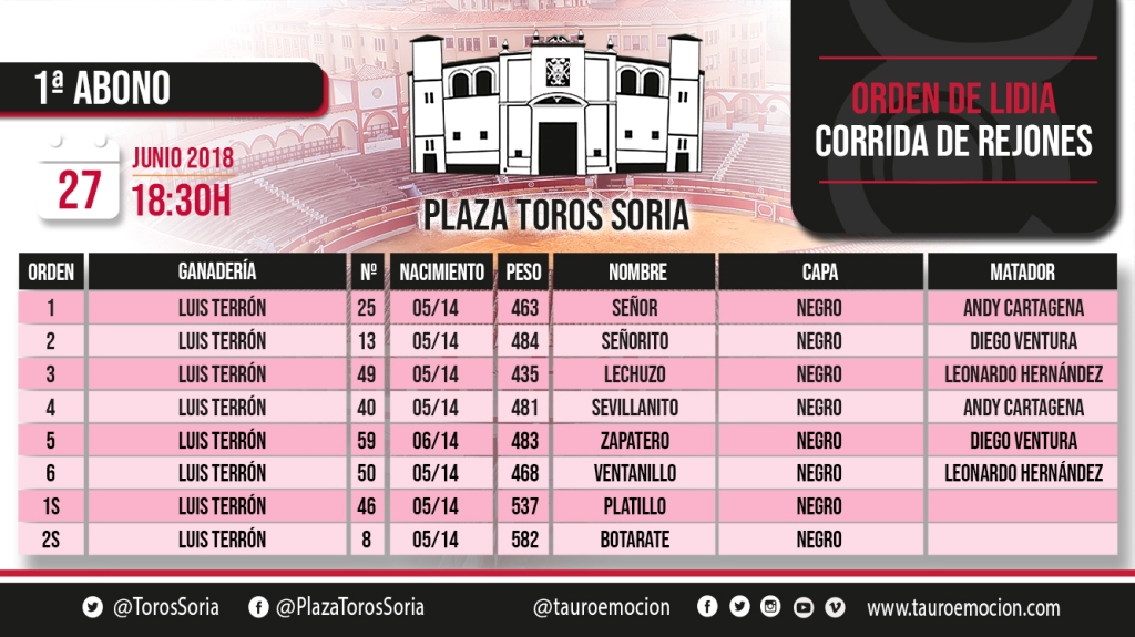OrdenDeLidia SORIA 27junio