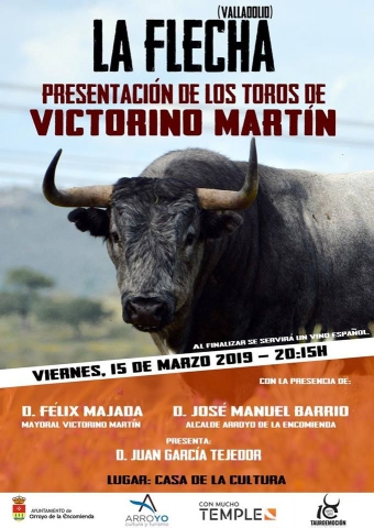 PRESENTACÓN TOROS DE VICTORINO EN LA FLECHA